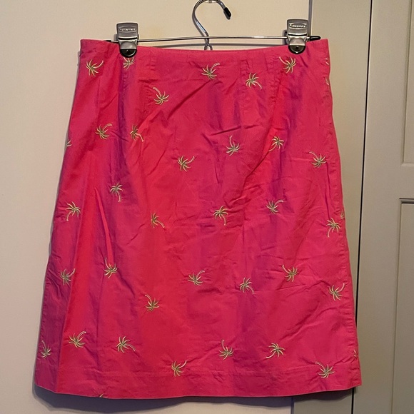 Talbots Womens palm print skirt - Picture 4 of 5
